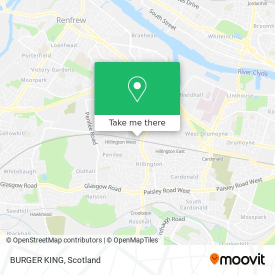 BURGER KING map