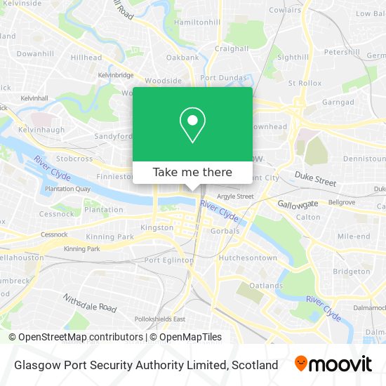 Glasgow Port Security Authority Limited map