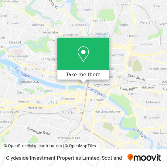Clydeside Investment Properties Limited map