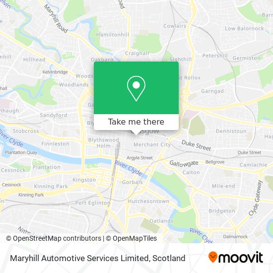 Maryhill Automotive Services Limited map