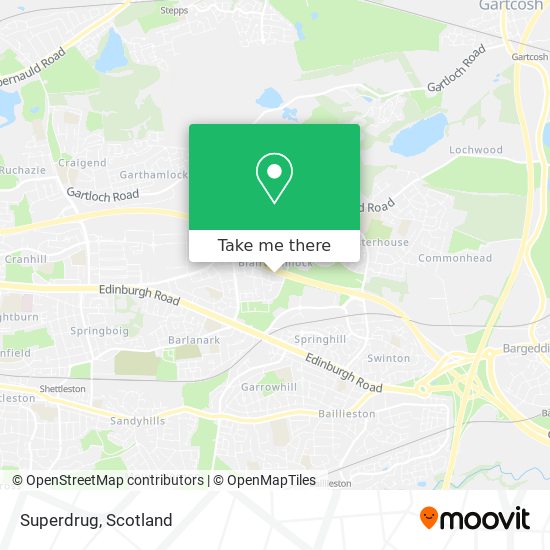 Superdrug map