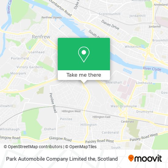 Park Automobile Company Limited the map