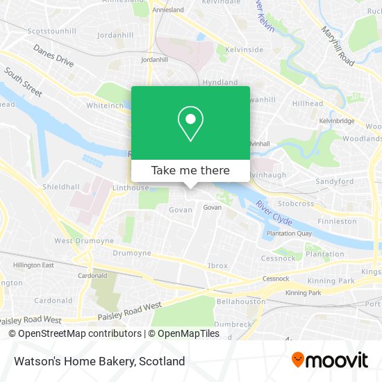 Watson's Home Bakery map