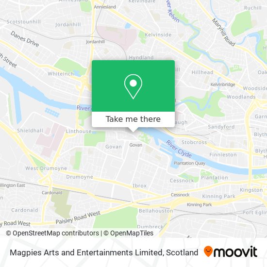 Magpies Arts and Entertainments Limited map