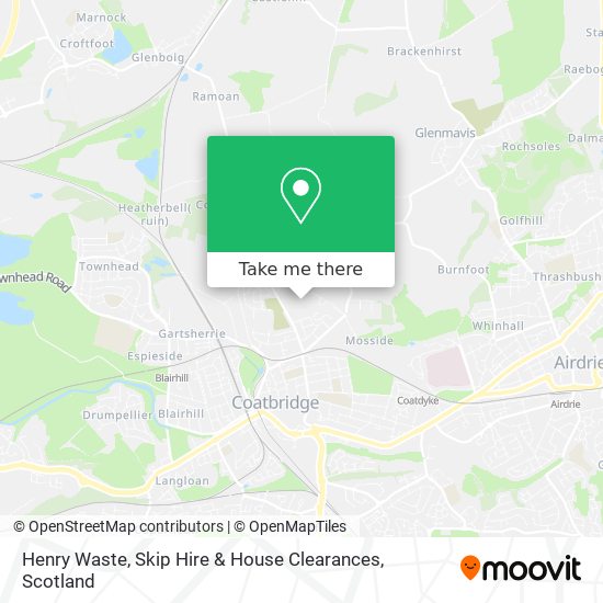 Henry Waste, Skip Hire & House Clearances map