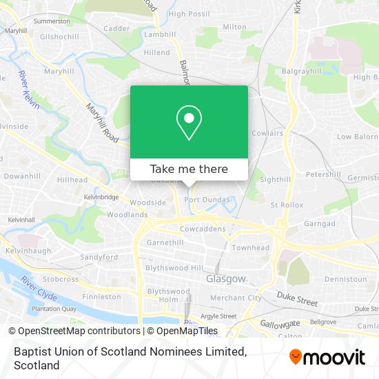 Baptist Union of Scotland Nominees Limited map