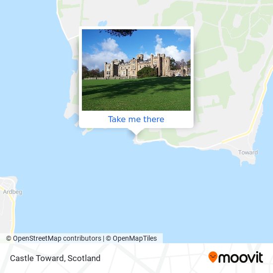 Castle Toward map