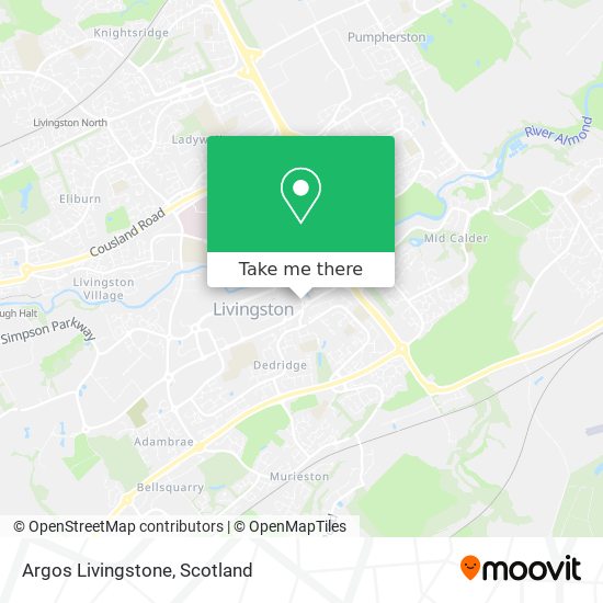 Argos Livingstone map