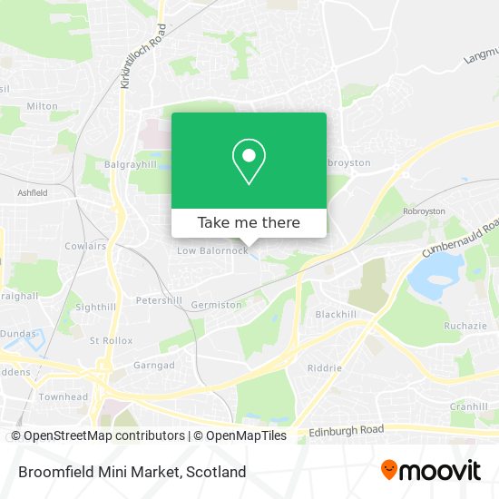 Broomfield Mini Market map