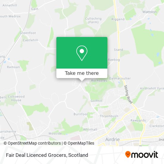 Fair Deal Licenced Grocers map