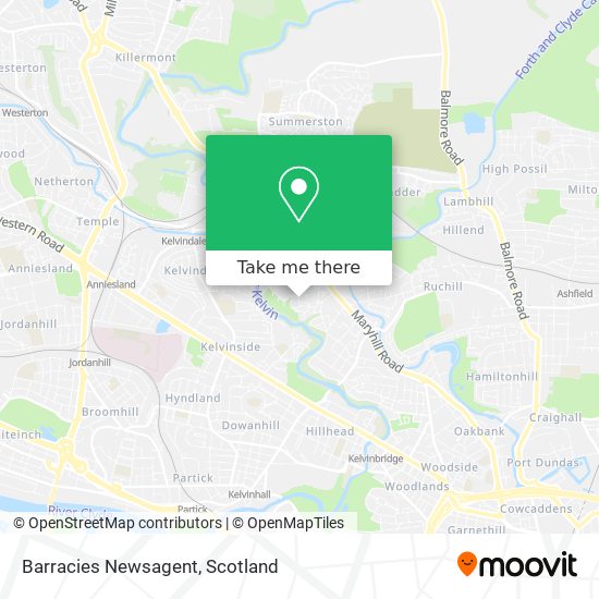 Barracies Newsagent map