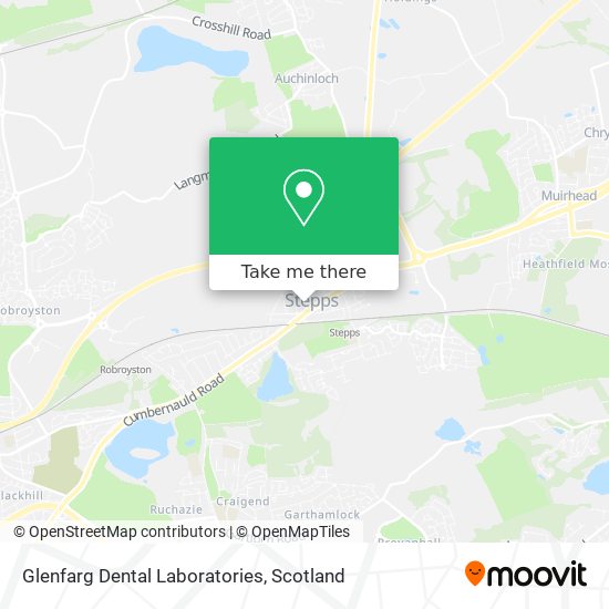 Glenfarg Dental Laboratories map