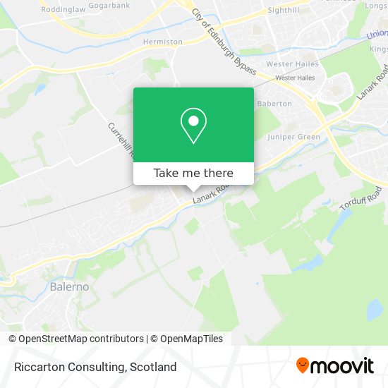 Riccarton Consulting map