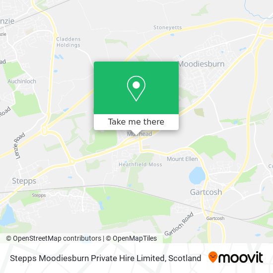 Stepps Moodiesburn Private Hire Limited map