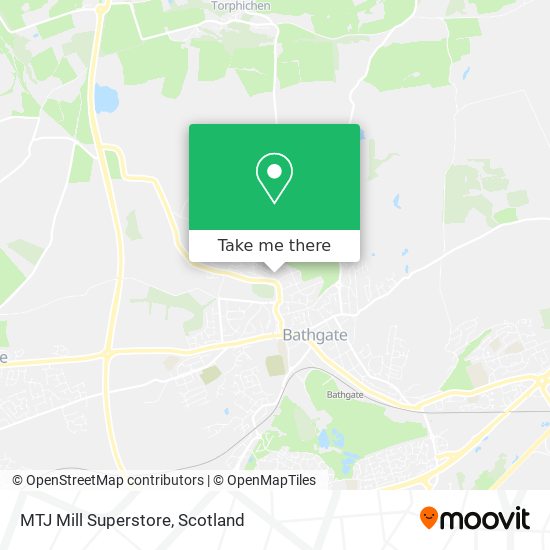 MTJ Mill Superstore map