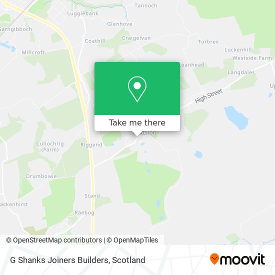 G Shanks Joiners Builders map
