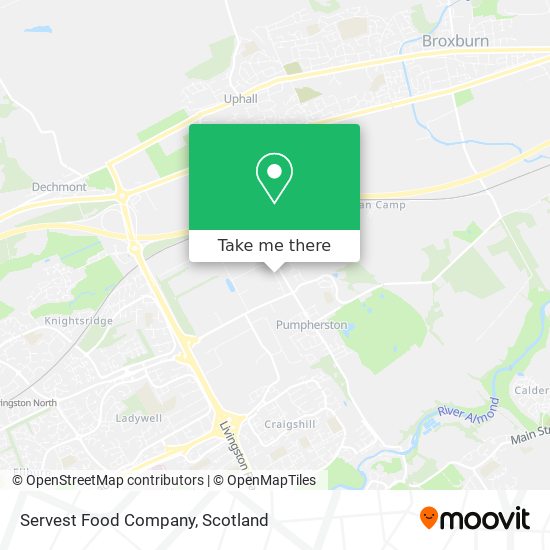 Servest Food Company map