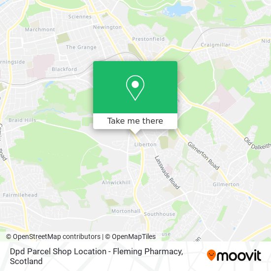 Dpd Parcel Shop Location - Fleming Pharmacy map
