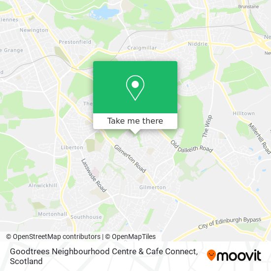Goodtrees Neighbourhood Centre & Cafe Connect map