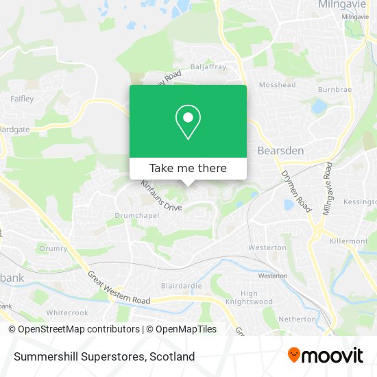 Summershill Superstores map