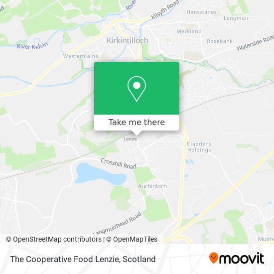 The Cooperative Food Lenzie map