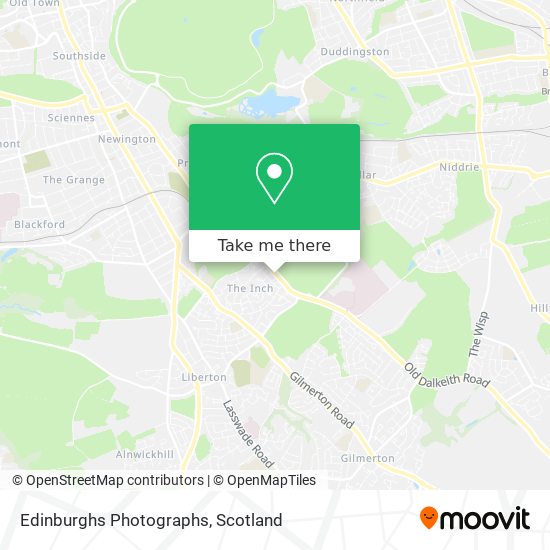 Edinburghs Photographs map