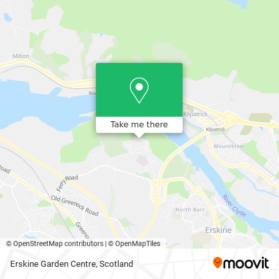 Erskine Garden Centre map