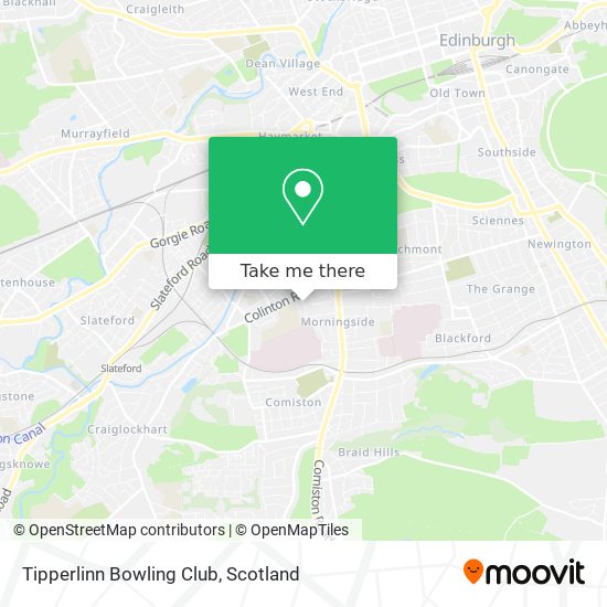 Tipperlinn Bowling Club map