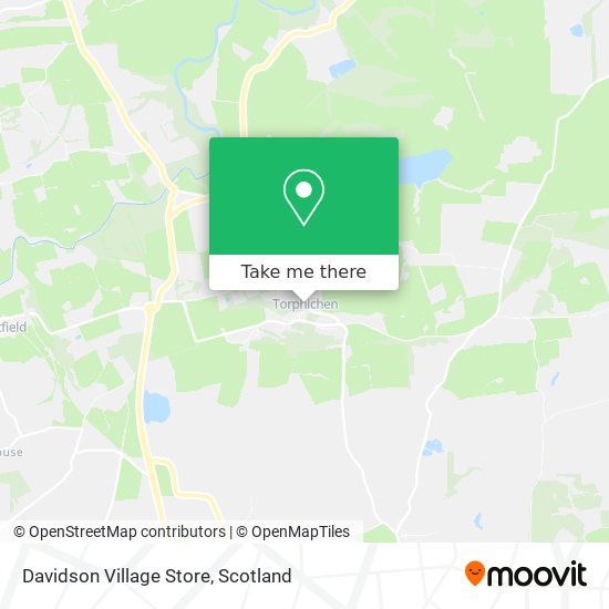 Davidson Village Store map