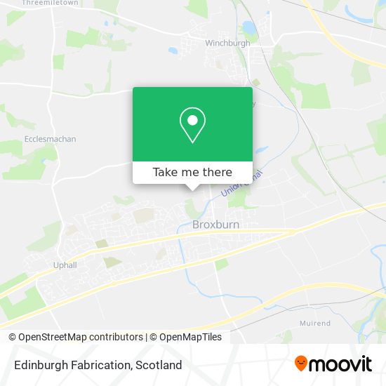 Edinburgh Fabrication map