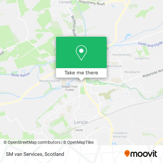 SM van Services map