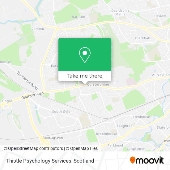 Thistle Psychology Services map