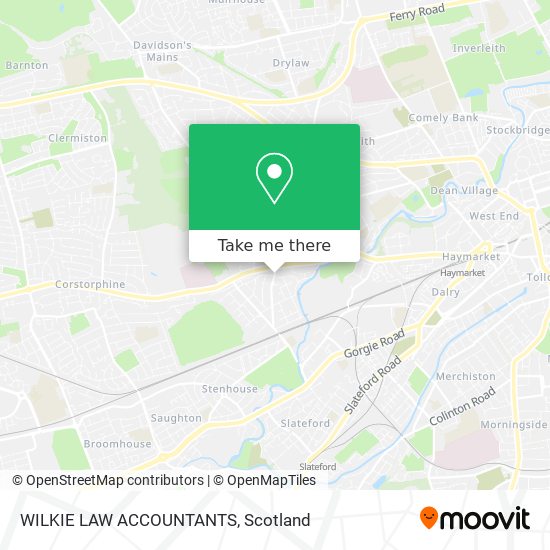 WILKIE LAW ACCOUNTANTS map