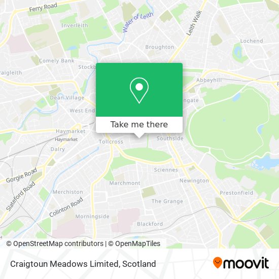 Craigtoun Meadows Limited map