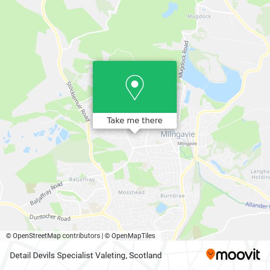 Detail Devils Specialist Valeting map