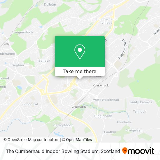 The Cumbernauld Indoor Bowling Stadium map