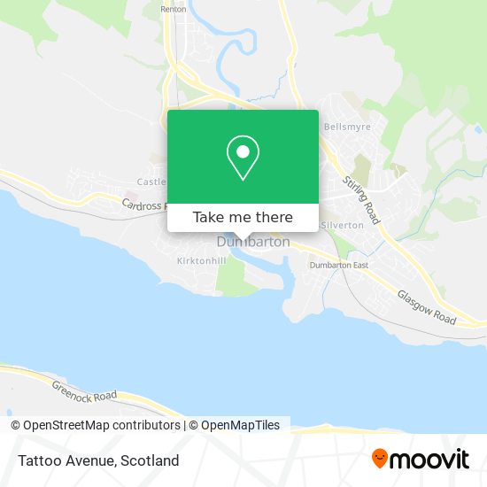 Tattoo Avenue map
