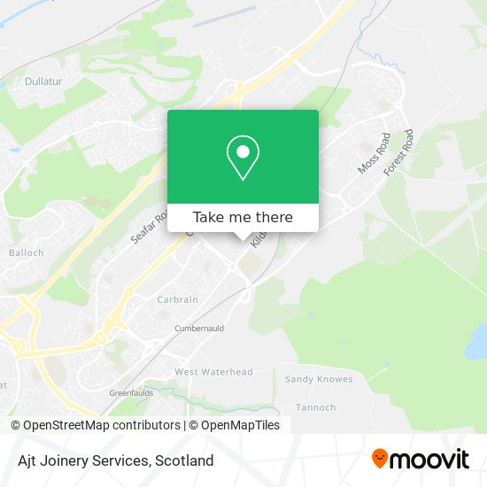 Ajt Joinery Services map