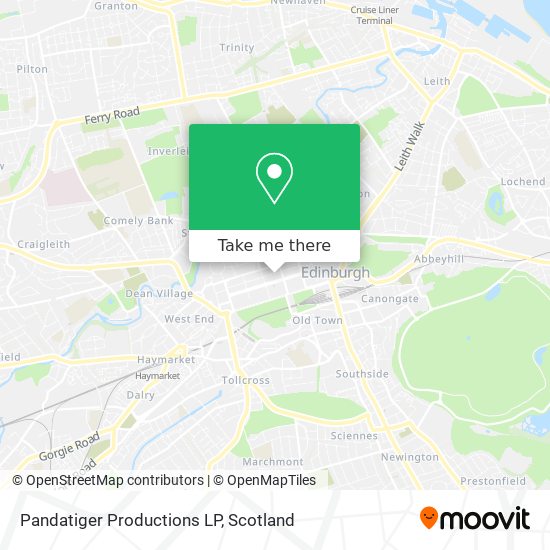 Pandatiger Productions LP map