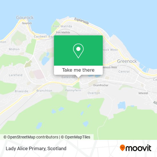 Lady Alice Primary map