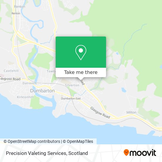 Precision Valeting Services map