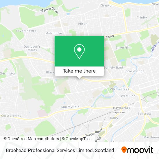 Braehead Professional Services Limited map