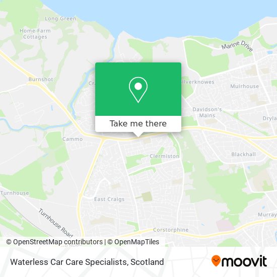 Waterless Car Care Specialists map