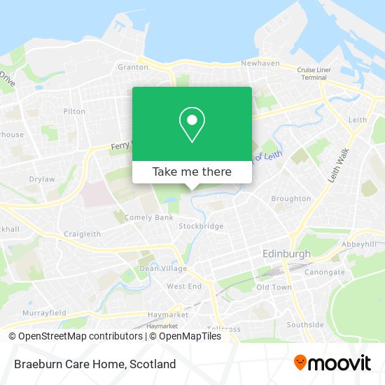 Braeburn Care Home map