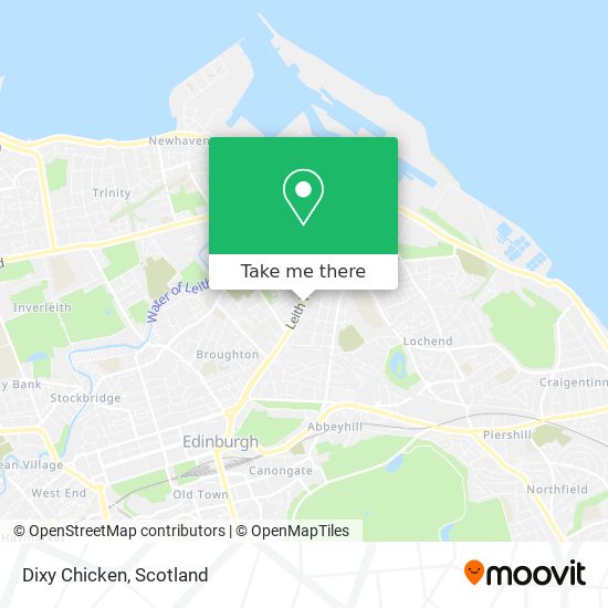Dixy Chicken map