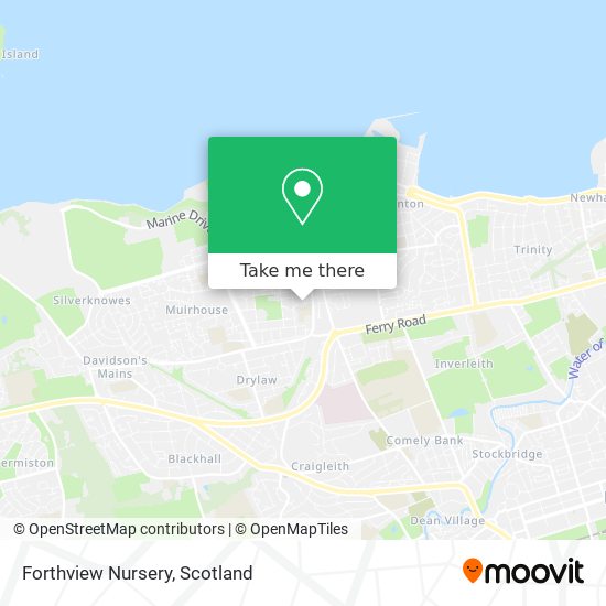 Forthview Nursery map
