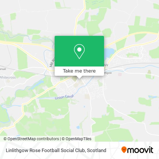 Linlithgow Rose Football Social Club map