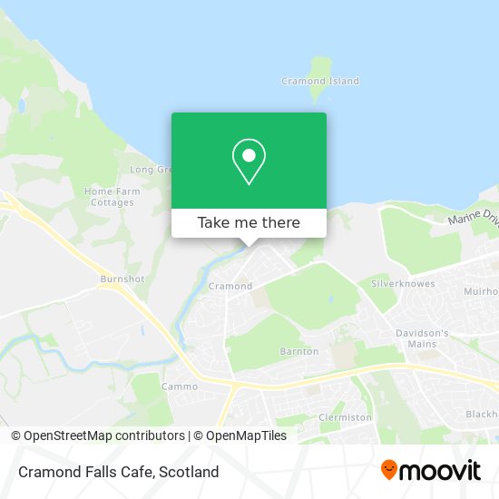 Cramond Falls Cafe map