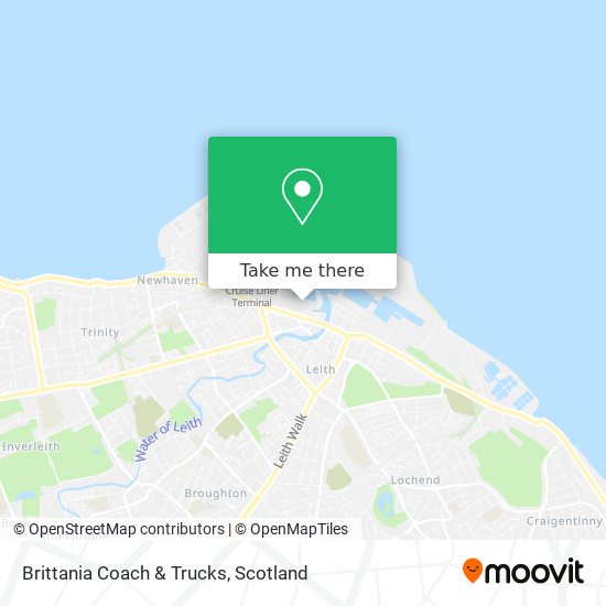 Brittania Coach & Trucks map