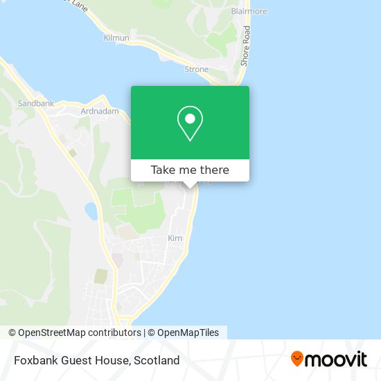 Foxbank Guest House map